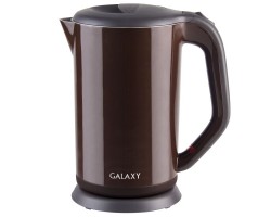 Чайник электрический с двойными стенками GALAXY GL0318 (коричневый)