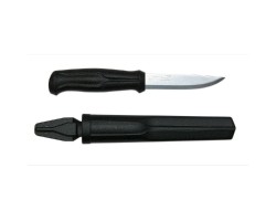 Нож Morakniv 510, углеродистая сталь, черный (11732)
