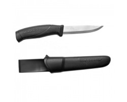 Нож Morakniv Companion Black, нержавеющая сталь, черный (12141)