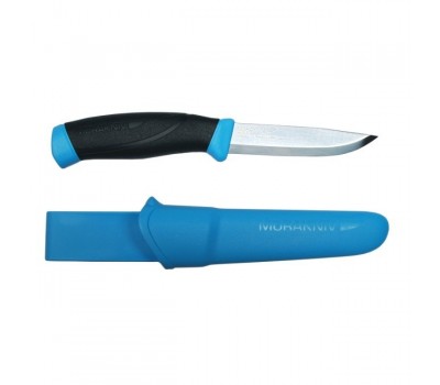 Нож Morakniv Companion Blue, нержавеющая сталь, голубой (12159)