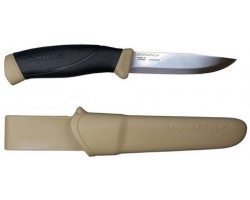 Нож Morakniv Companion Desert, нержавеющая сталь, бежевый (13166)