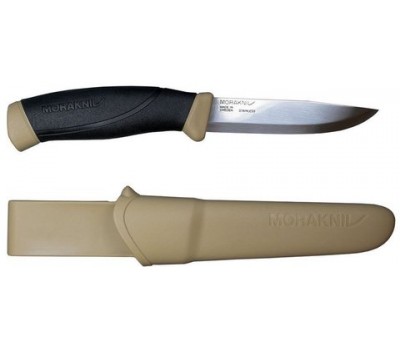 Нож Morakniv Companion Desert, нержавеющая сталь, бежевый (13166)