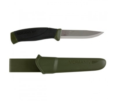 Нож Morakniv Companion MG, углеродистая сталь, хаки (11863)