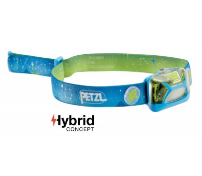 Фонарь светодиодный налобный Petzl Lamp Tikkid голубой, 20 лм, 3 AAA (E091BA00)