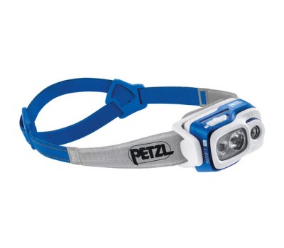 Фонарь светодиодный налобный Petzl Swift RL синий, 900 лм, аккумулятор (E095BA02)