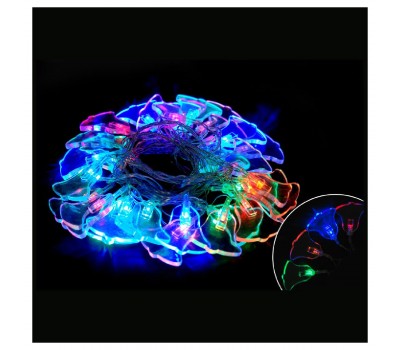 Электрогирлянда Колокольчики LED-B-30-3-MC (30 светодиодных ламп, длина 3м, многоцвет) (101571)