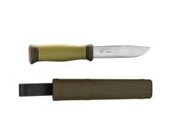 Нож Morakniv Outdoor 2000 Green, нержавеющая сталь, оливковый (10629)