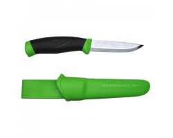 Нож Morakniv Companion Green, нержавеющая сталь, зеленый (12158)