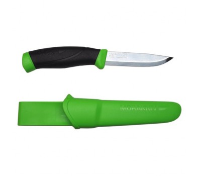 Нож Morakniv Companion Green, нержавеющая сталь, зеленый (12158)