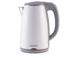 Чайник с двойными стенками GALAXY GL0307 (белый)