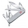 Нож Victorinox Farmer X Alox, 93 мм, 10 функций, алюминиевая рукоять, серебристый (0.8271.26)