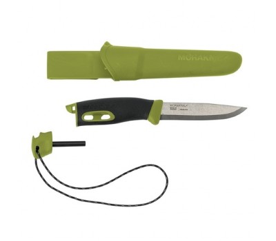 Нож Morakniv Companion Spark (S) Green, нержавеющая сталь, 13570 (13570)