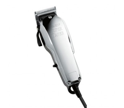 Машинка для стрижки Wahl Chrome Super Taper, сетевая, 4 насадки, хром (8463-316H)