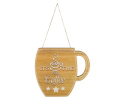 Табличка декоративная It s time for Coffee ИТ-031 Волшебная страна (006725)