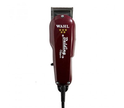 Машинка для стрижки Wahl Balding 5Star, сетевая, 2 насадки, бордовая (8110-316H)