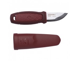 Нож Morakniv Eldris, нержавеющая сталь, цвет красный, с ножнами (12648)