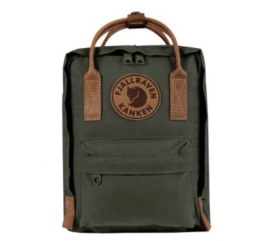 Рюкзак Fjallraven Kanken №2 Mini, темно-зеленый, 20х13х29 см, 7 л (F24260-662)