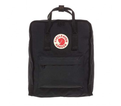 Рюкзак Fjallraven Kanken, черный, 27х13х38 см, 16 л (F23510-550)