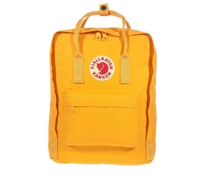 Рюкзак Fjallraven Kanken, ярко-желтый, 27х13х38 см, 16 л (F23510-141)