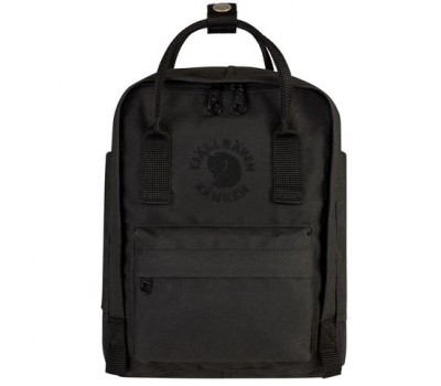 Рюкзак Fjallraven Re-Kanken Mini, черный, 20х13х29 см, 7 л (F23549-550)