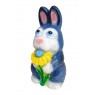 Фигурка садовая Кролик с ромашкой Н-19 см (материал-гипс)