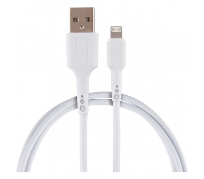 Кабель Energy ET-05 USB Lightning (для продукции Apple), цвет-белый (006289)