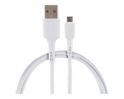 Кабель Energy ET-05 USB MicroUSB, цвет-белый (006288)