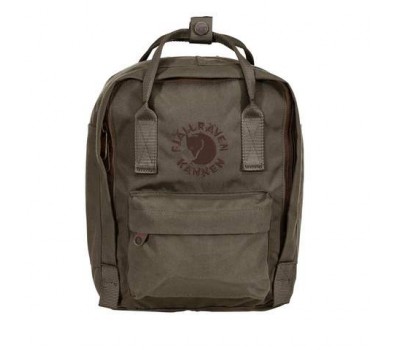 Рюкзак Fjallraven Re-Kanken Mini, оливковый, 20х13х29 см, 7 л (F23549-633)