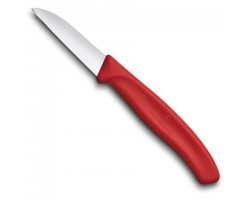Нож Victorinox для овощей и фруктов, лезвие 6 см, красный (6.7301)