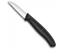 Нож Victorinox для овощей и фруктов, лезвие 6 см, черный (6.7303)