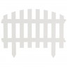Забор декоративный RENESSANS белый (5 секций) (007274)