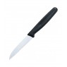 Нож Victorinox Standart для очистки овощей, летвие 8 см, серрейторная заточка, черный (5.0433)