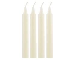 Свечи хозяйственные 40 гр., высота 15 см., в упаковке 4 шт. (005534)