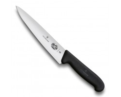 Нож Victorinox разделочный, лезвие 19 см, черный (5.2003.19)