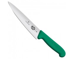 Нож Victorinox разделочный, лезвие 19 см, зеленый (5.2004.19)