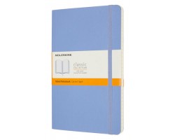 Блокнот Moleskine Classic Large, 240 стр., голубой, в линейку (1215744(QP616B42))