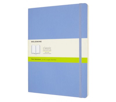 Блокнот Moleskine Classic XL,192 стр., голубой, нелинованный (1215747(QP623B42))