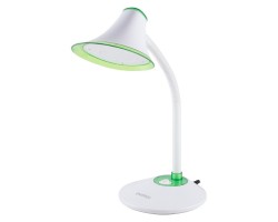 Лампа электрическая настольная ENERGY EN-LED20-1 бело-зеленый (366032)