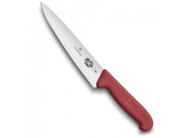 Нож Victorinox разделочный, лезвие 19 см, красный (5.2001.19)