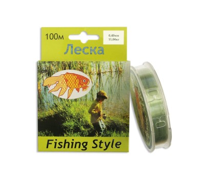 Леска Fishing Style RL2914 0.40mm тест 11.04кг 100m 