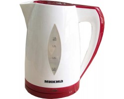 Микма ИП-521 чайник электрический дисковый, 1.8л, 1850Вт, пластиковый, шкала уровня воды