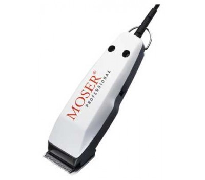 Moser 1411-0086 mini машинка для стрижки волос, сетевая, белая