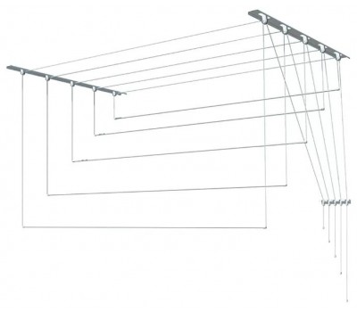 Сушилка для белья Лиана-Люкс 2,9м (5 стержней) упаковка-полиэтилен