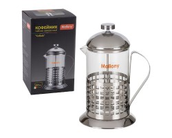 Френч-пресс Mallony Клетка B511-800ML 0.8л (сталь) 950080