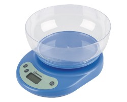 Homestar HS-3001 Электронные кухонные весы 5кг 1г (голубые) с чашей