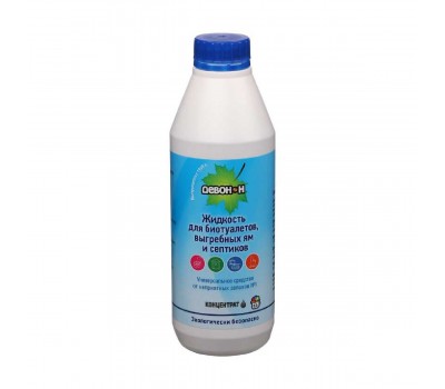Жидкость-расщепитель Девон-Н 0.5л. (для биотуалетов, выгребных ям, удаления запахов и загрязнений)