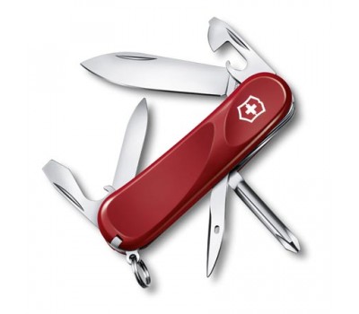 Нож Victorinox Evolulion 11, 85 мм, 13 функций, красный (2.4803.E)