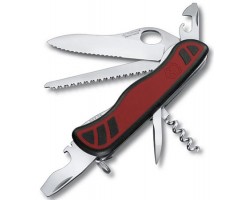 Нож швейцарский Victorinox Forester, 111 мм, 10 функций, красный (0.8361.MWC)