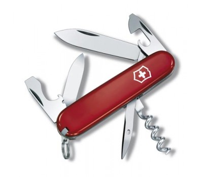 Нож швейцарский Victorinox Tourist, 12 функций, красный (0.3603)