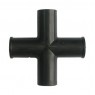 СТ 20-4 крестовина пластмассовая для соединения трубок диаметром 20мм